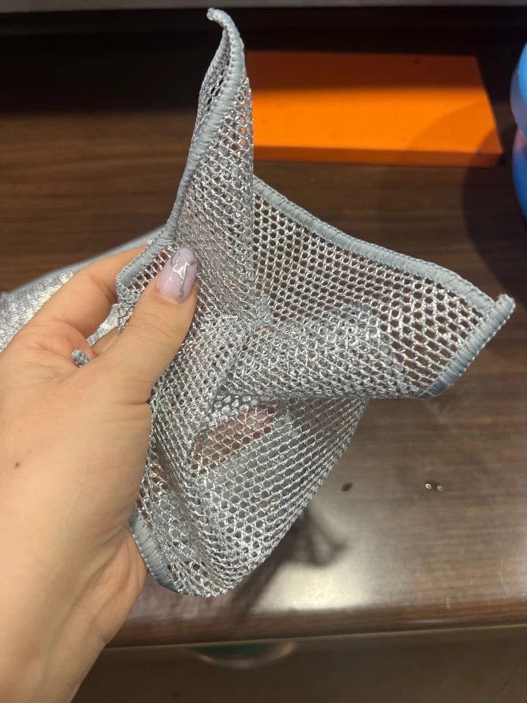 Customer photo review of KitchenClean - Chiffons magiques en laine d'acier