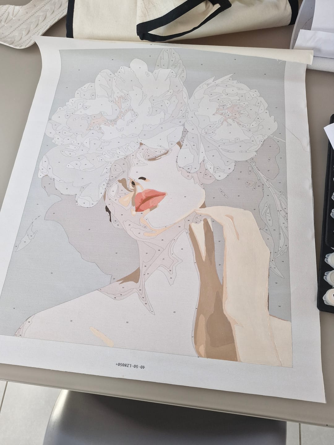 Customer photo review of Snow White Petals
