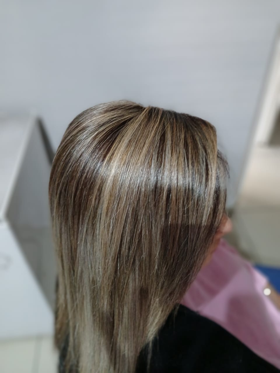 Customer photo review of Mycro Keratin Tone&Treat Silver Repair Masque 250ml