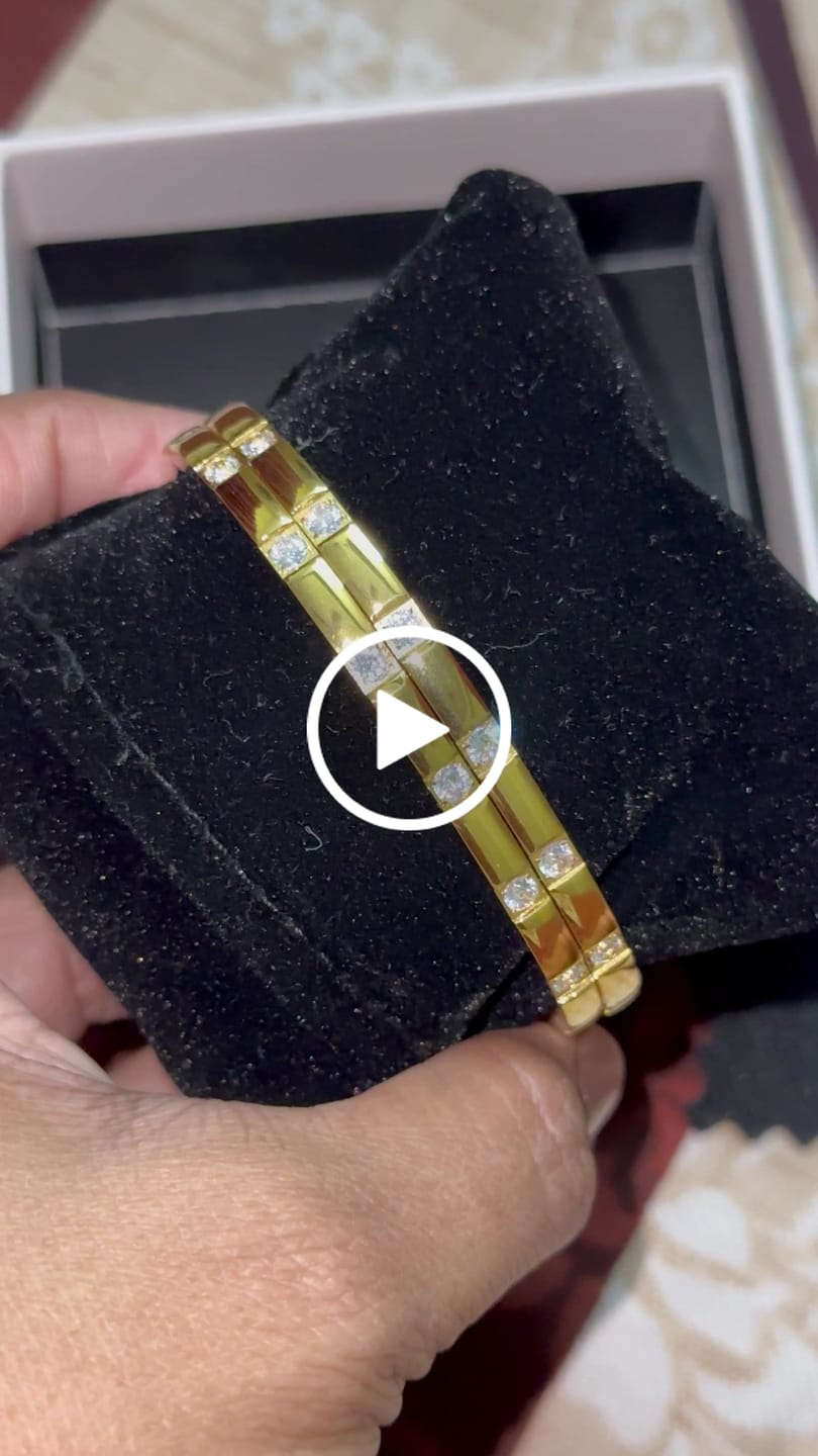 Customer video review of Twilight Treasure Bangle Bracelet
