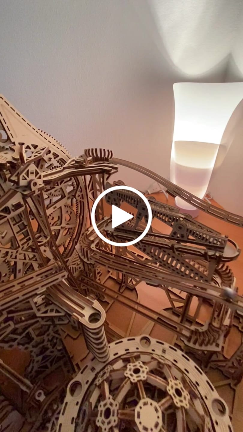 Customer video review of Galaxy Marble Run