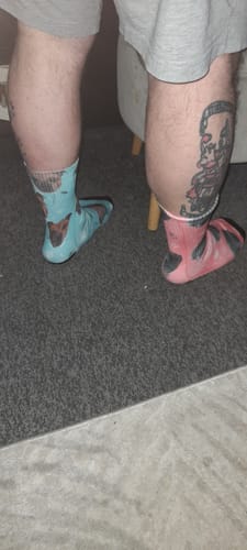 Customer photo review of Your photo - Personalised Socks