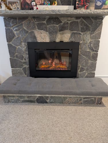 Customer photo review of Modern Flames Redstone 30" Built In Electric Firebox Insert