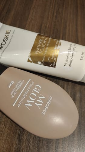 Customer photo review of My Glow All-In-One Tinted Moisturizer with SPF 30