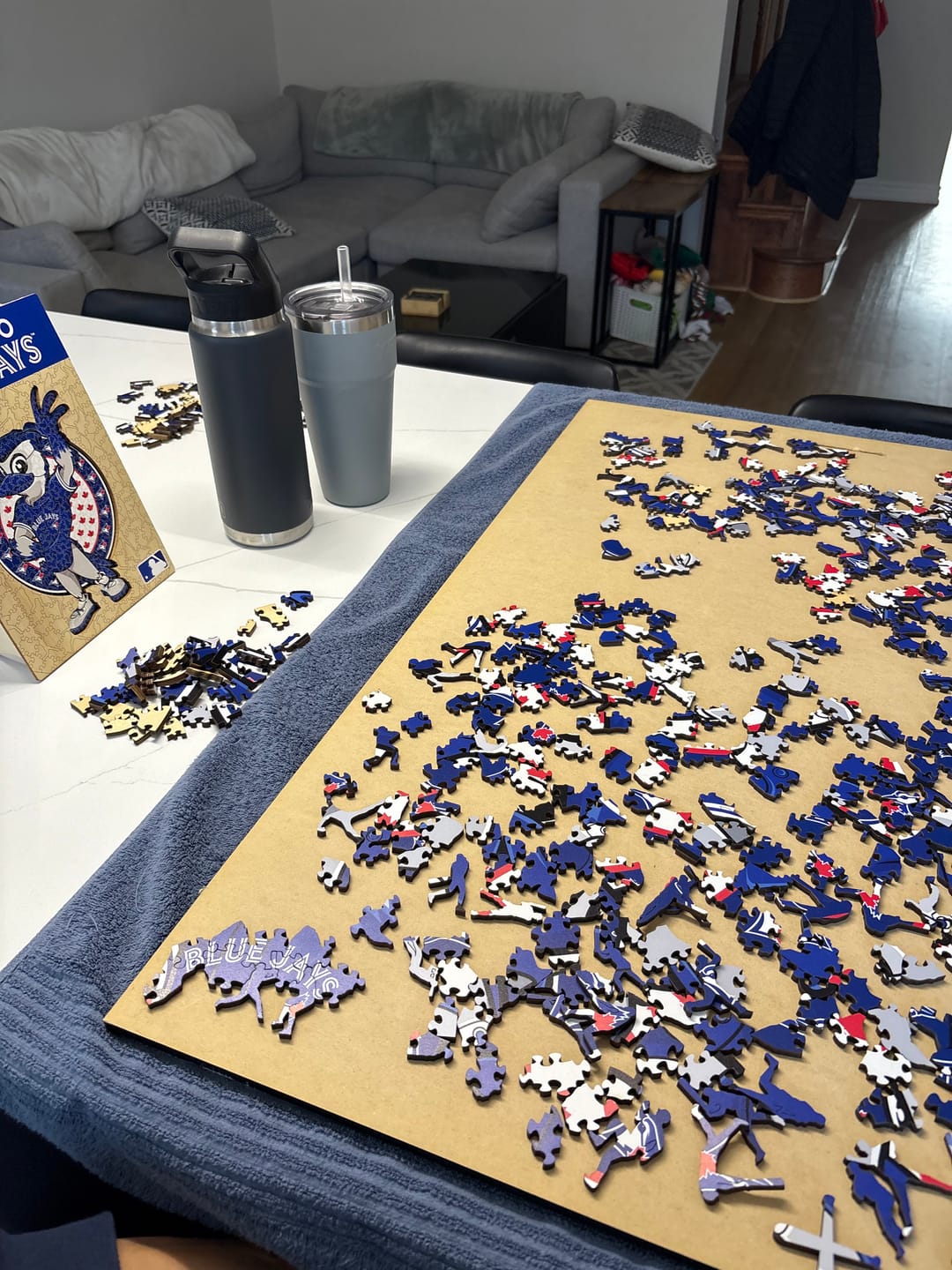 Customer photo review of Toronto Blue Jays™ Mascot - Wooden Puzzle