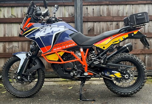 Customer photo review of KTM 1090 Adventure GRAPHICS - "WAYPOINTER" (Dawn)