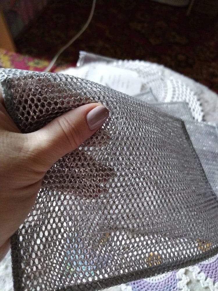 Customer photo review of KitchenClean - Chiffons magiques en laine d'acier