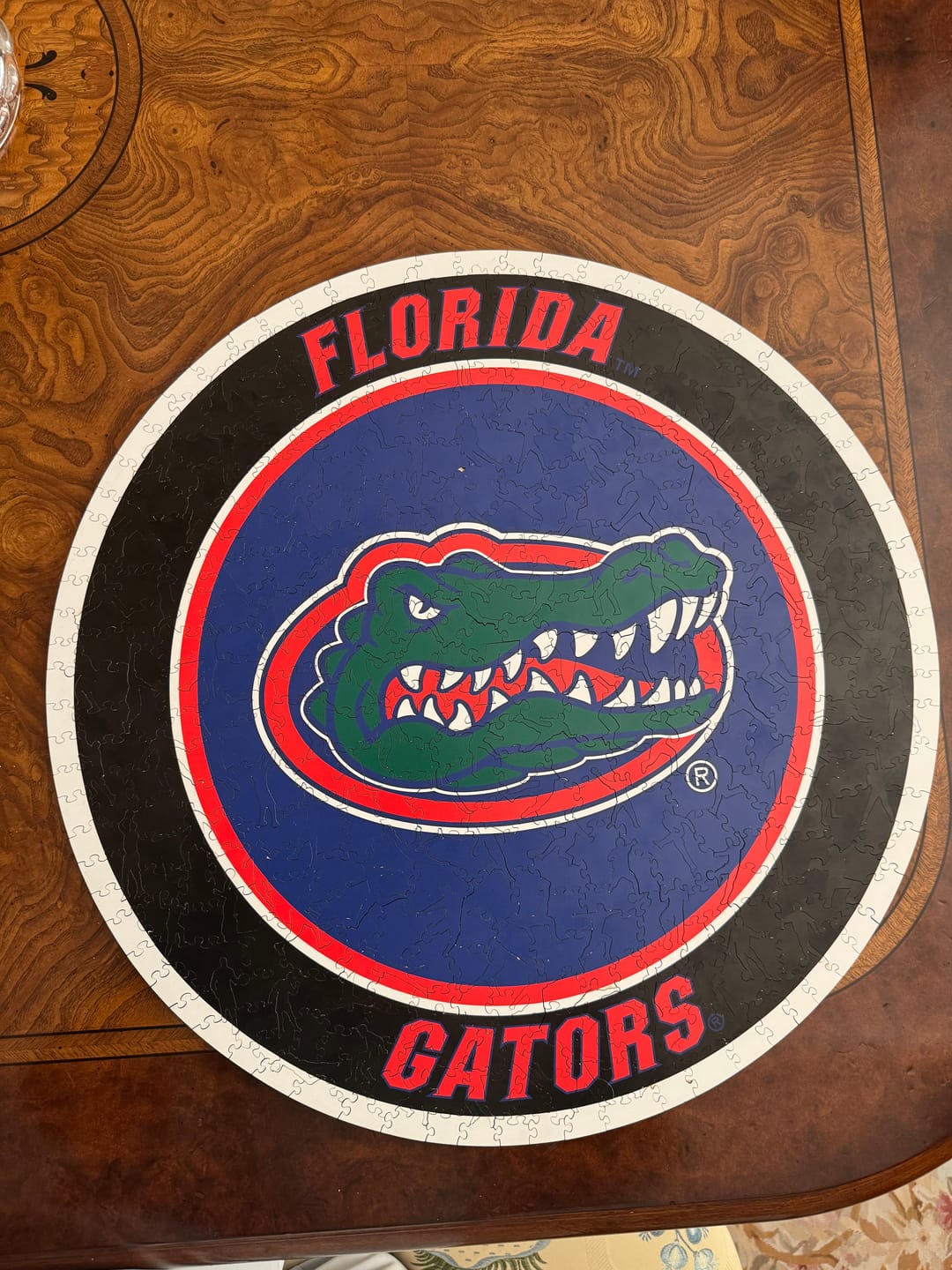 Customer photo review of University of Florida - Wooden Puzzle