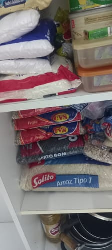Customer photo review of Cesta Básica Família 1