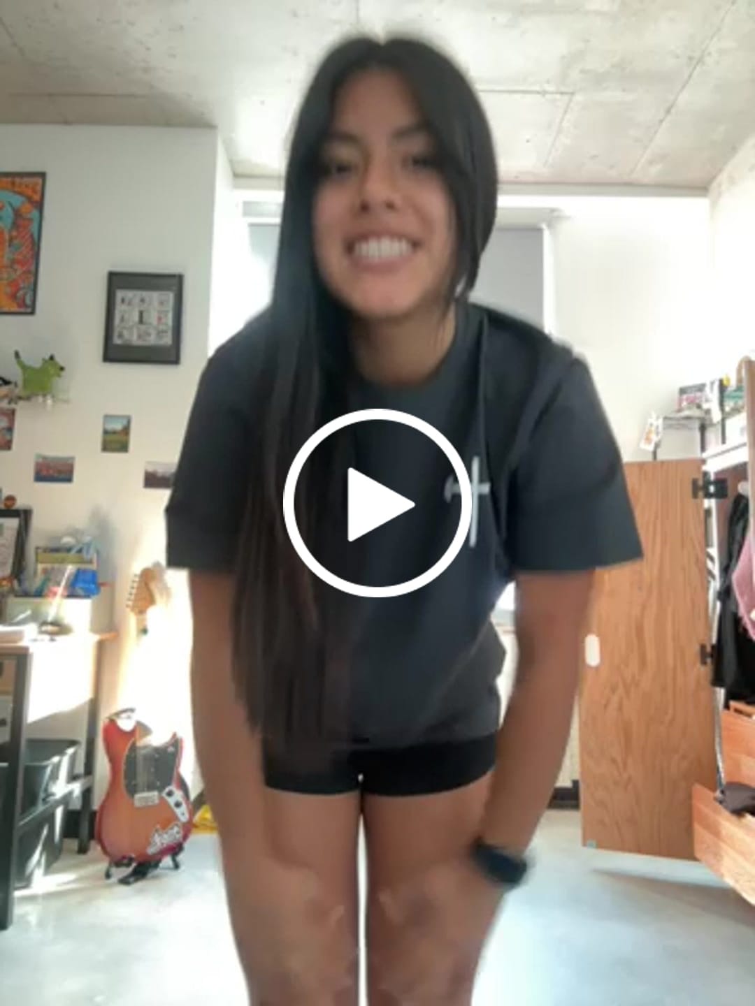 Customer video review of JIK Performance Tee