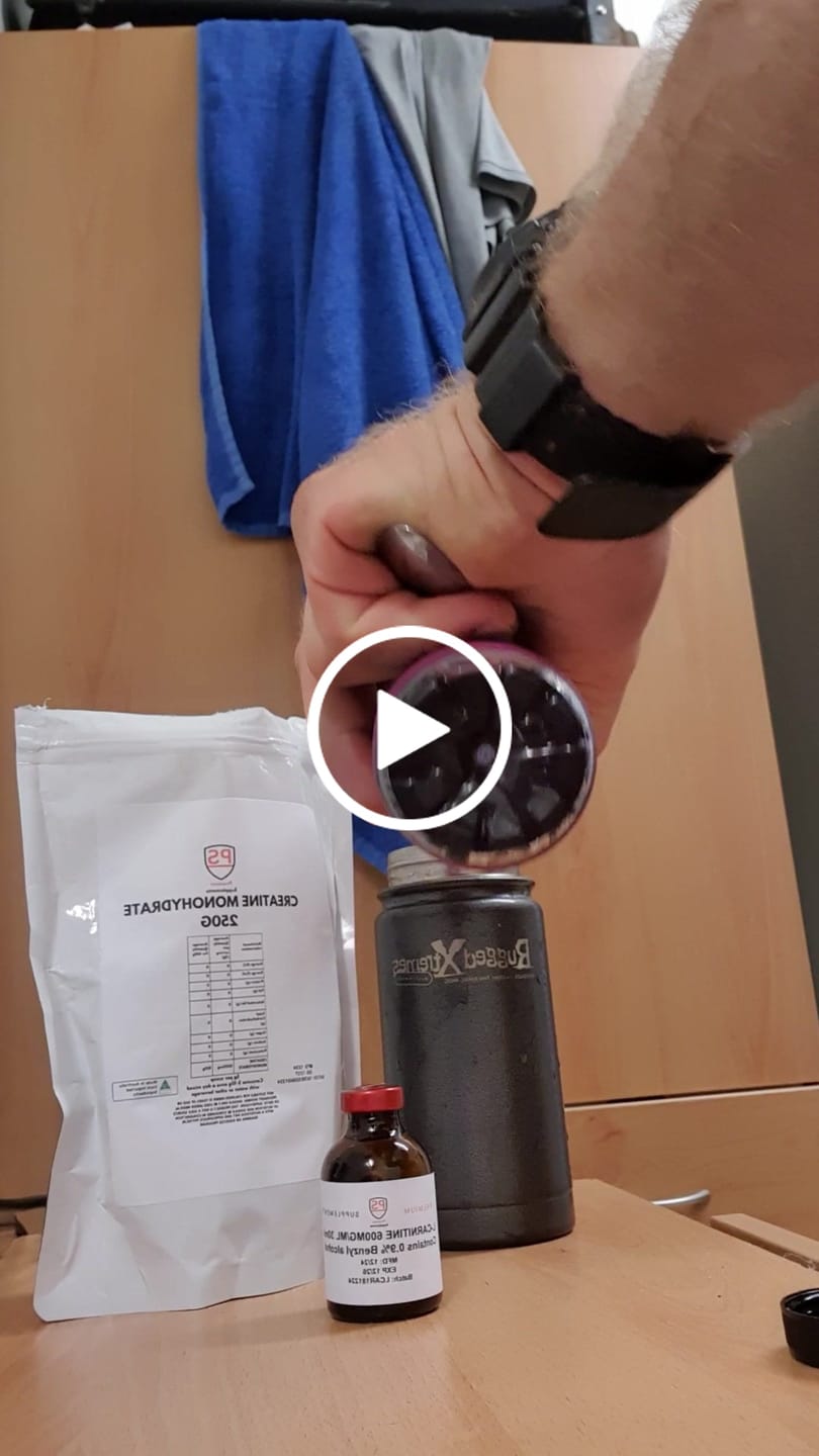 Customer video review of Micronised Creatine Monohydrate