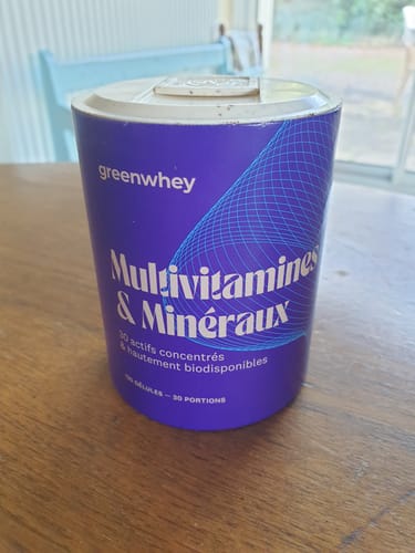 Customer photo review of Multivitamines et Minéraux