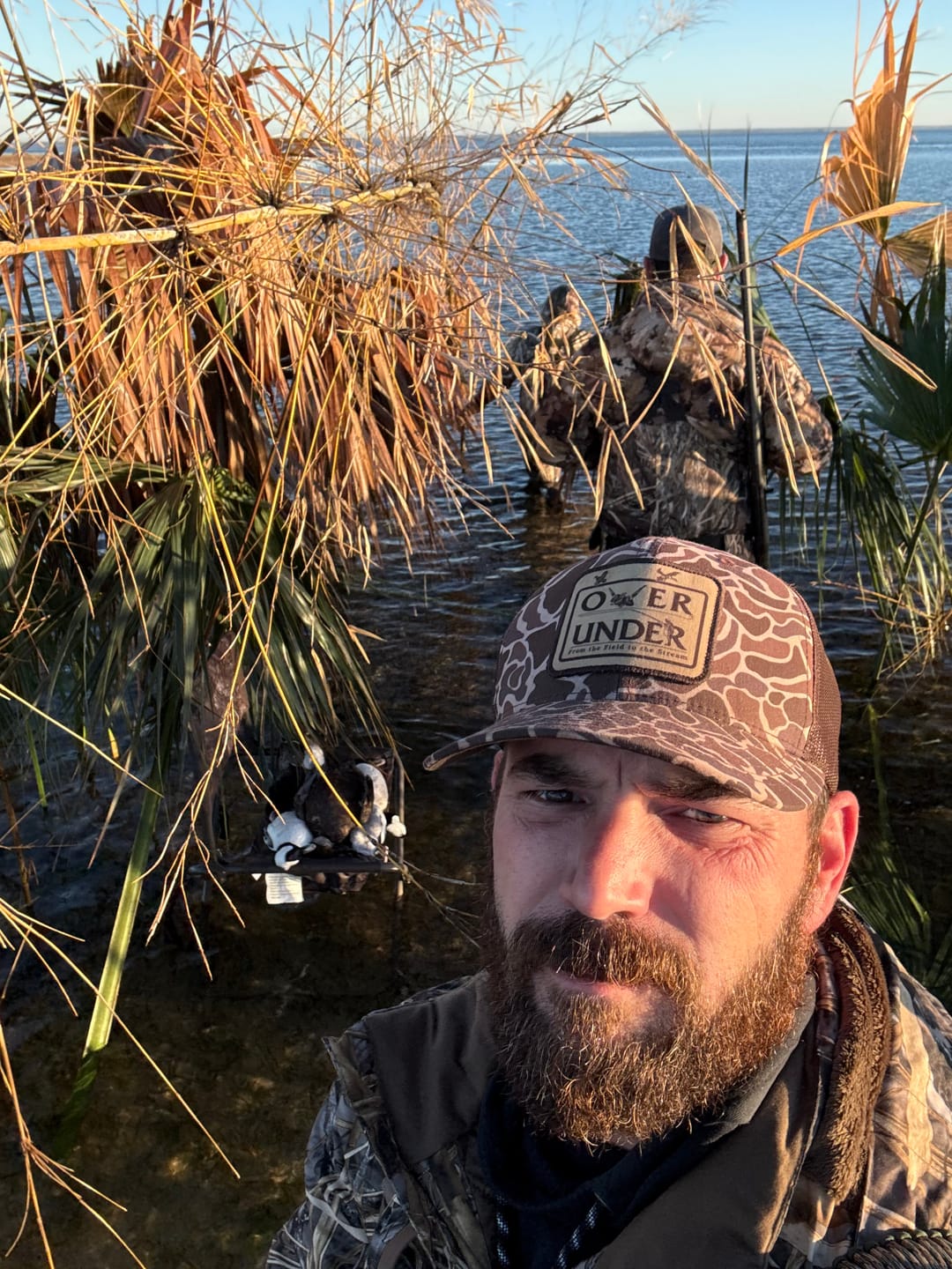 Customer photo review of AquaWade Duck Waterfowl Hunting Breathable Chest Waders