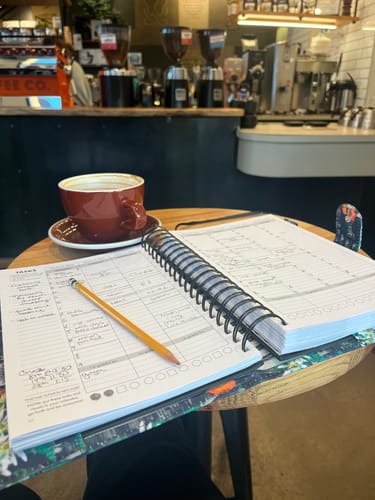 Customer photo review of 2025 Dreambook & Planner