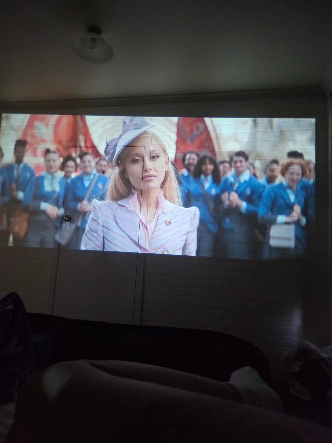 Customer photo review of MovieHub™ Ultra HD Projector + FREE Projector Screen