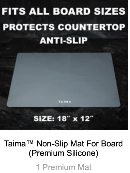 Customer photo review of Taima™ Non-Slip Mat For Board (Premium Silicone)