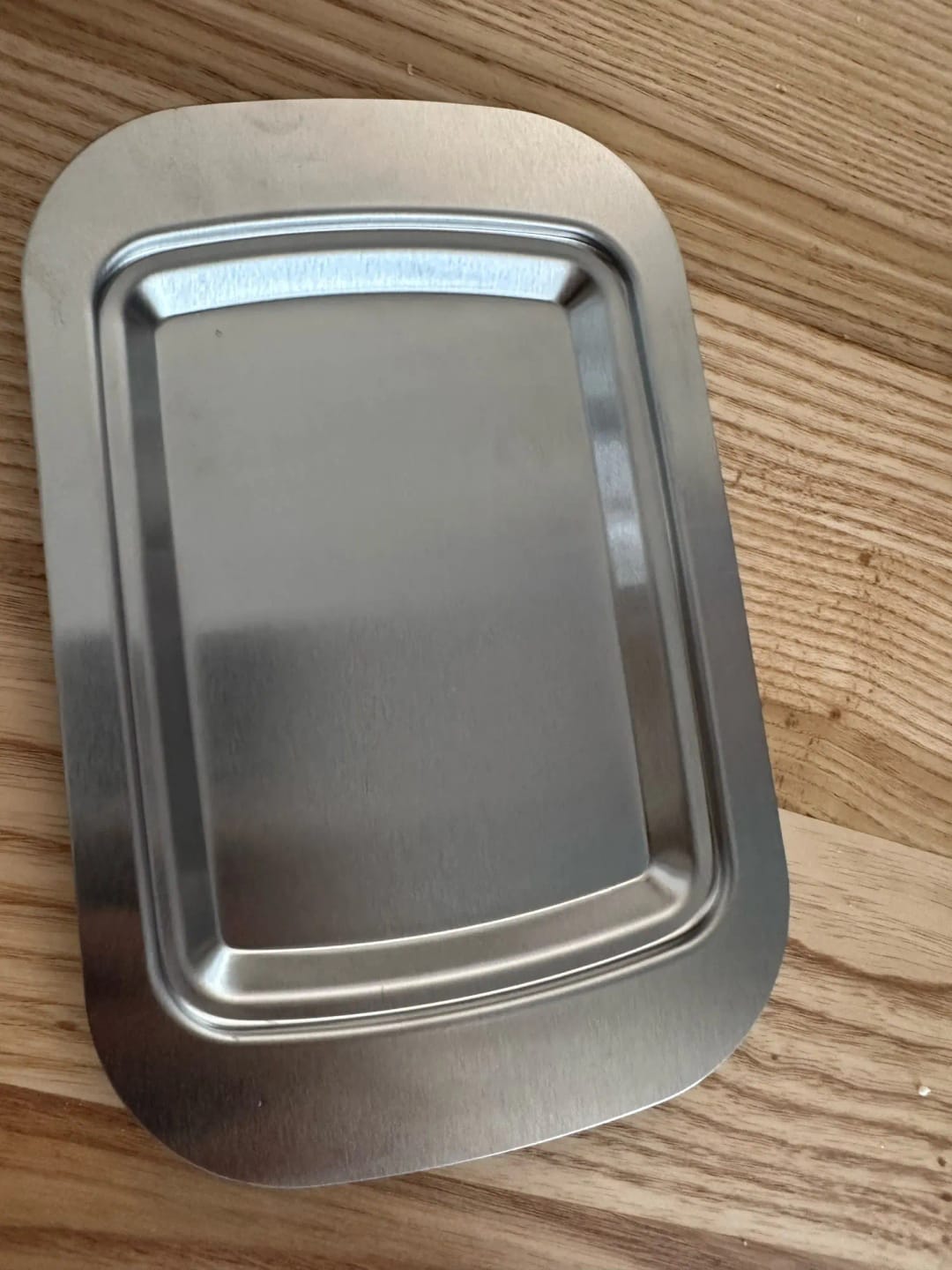 Customer photo review of Stainless Steel Butter Dish with Lid