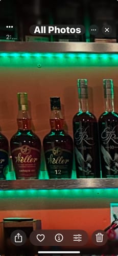 Customer photo review of W.L. Weller Aged 12 Years - Kentucky Straight Bourbon Whiskey (750ml)