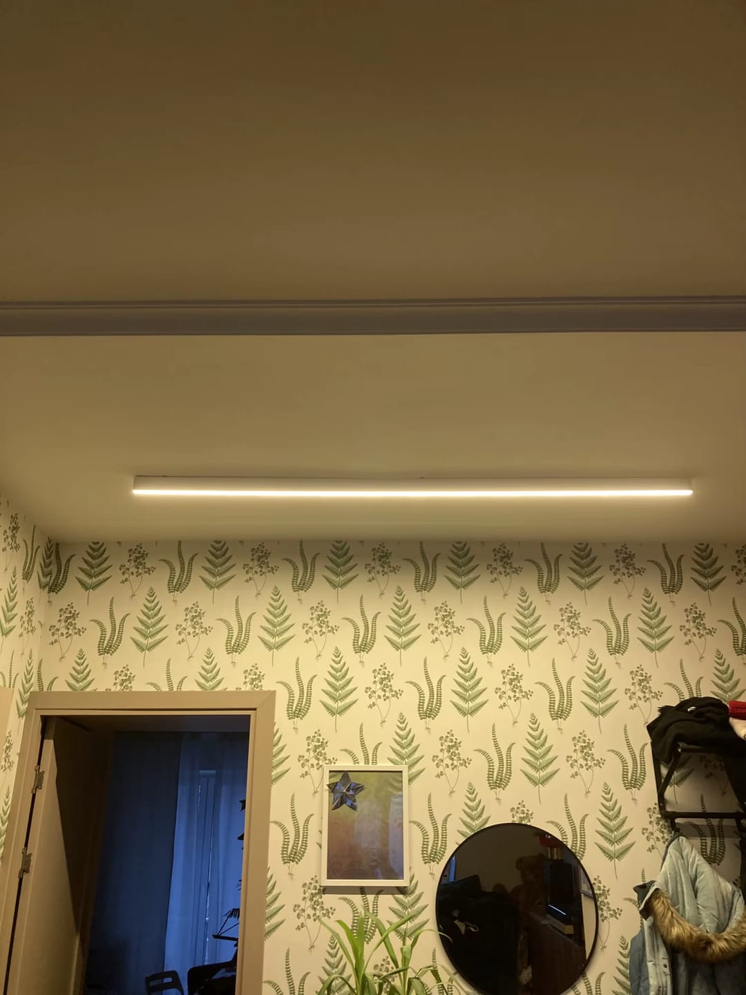 Customer photo review of WOMO Dimmable Long Linear Ceiling Light-WM1003