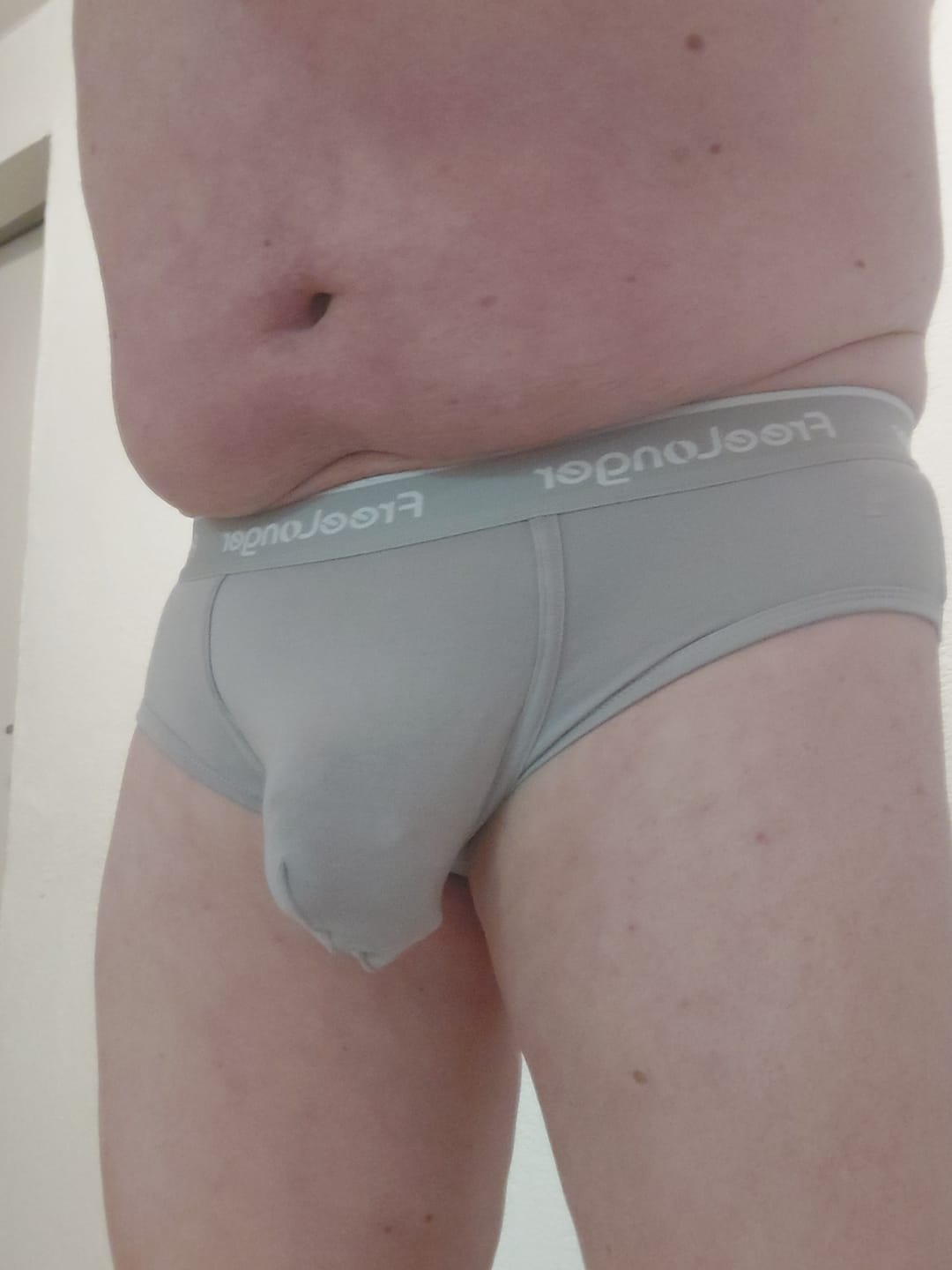 Customer photo review of FreeLonger Men's Comfy Separate Big Pouch Briefs
