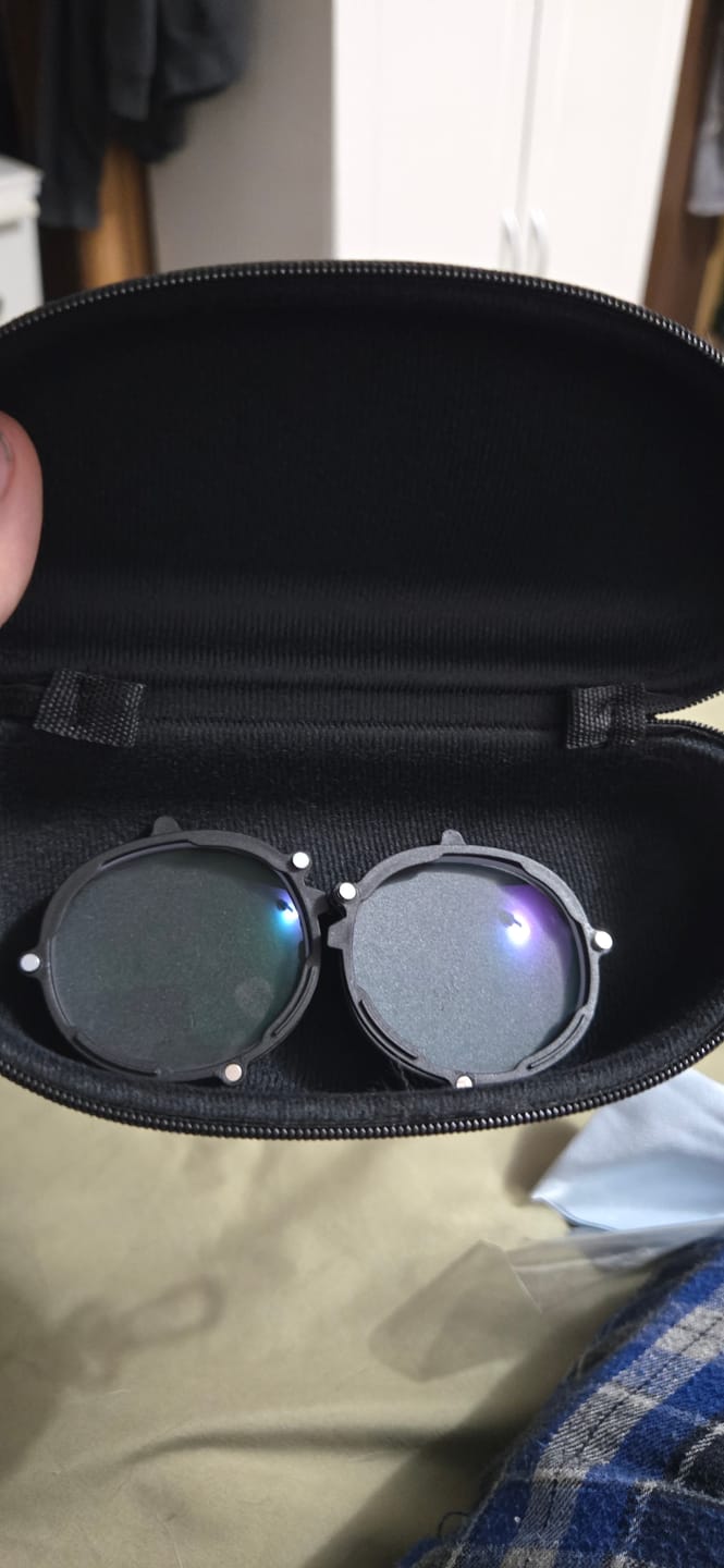 Customer photo review of Prescription Lens for Meta Quest VR