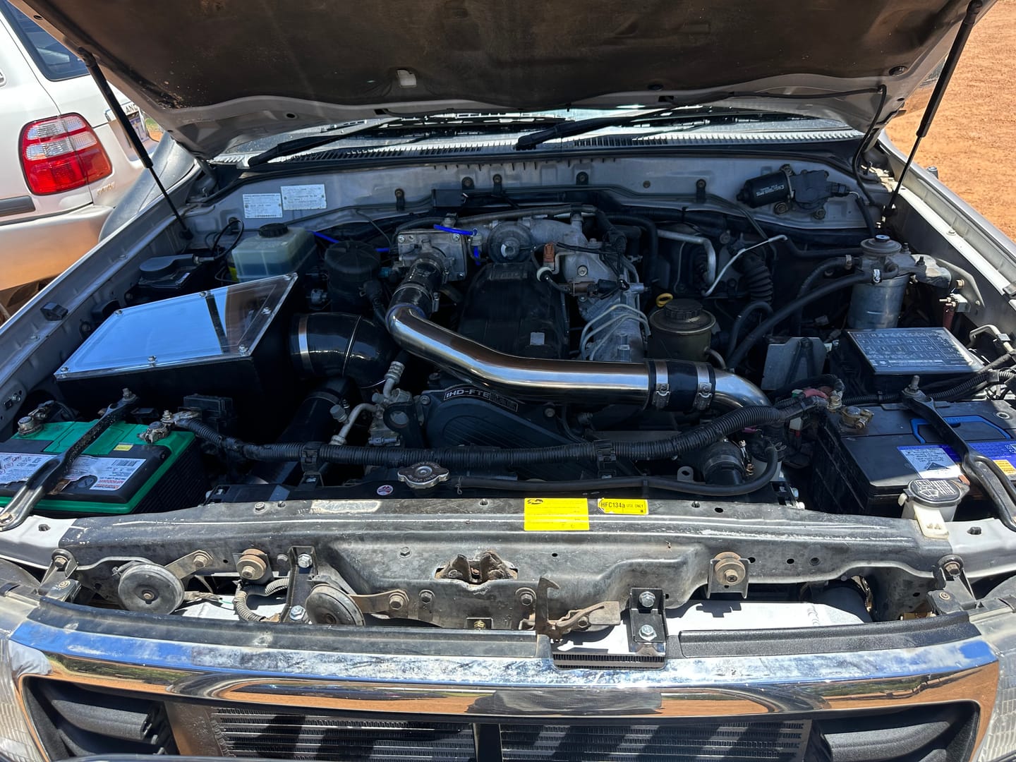 Customer photo review of 100/105 Series Pod Filter Air Box 1HZ - 1HD - 1HFTE