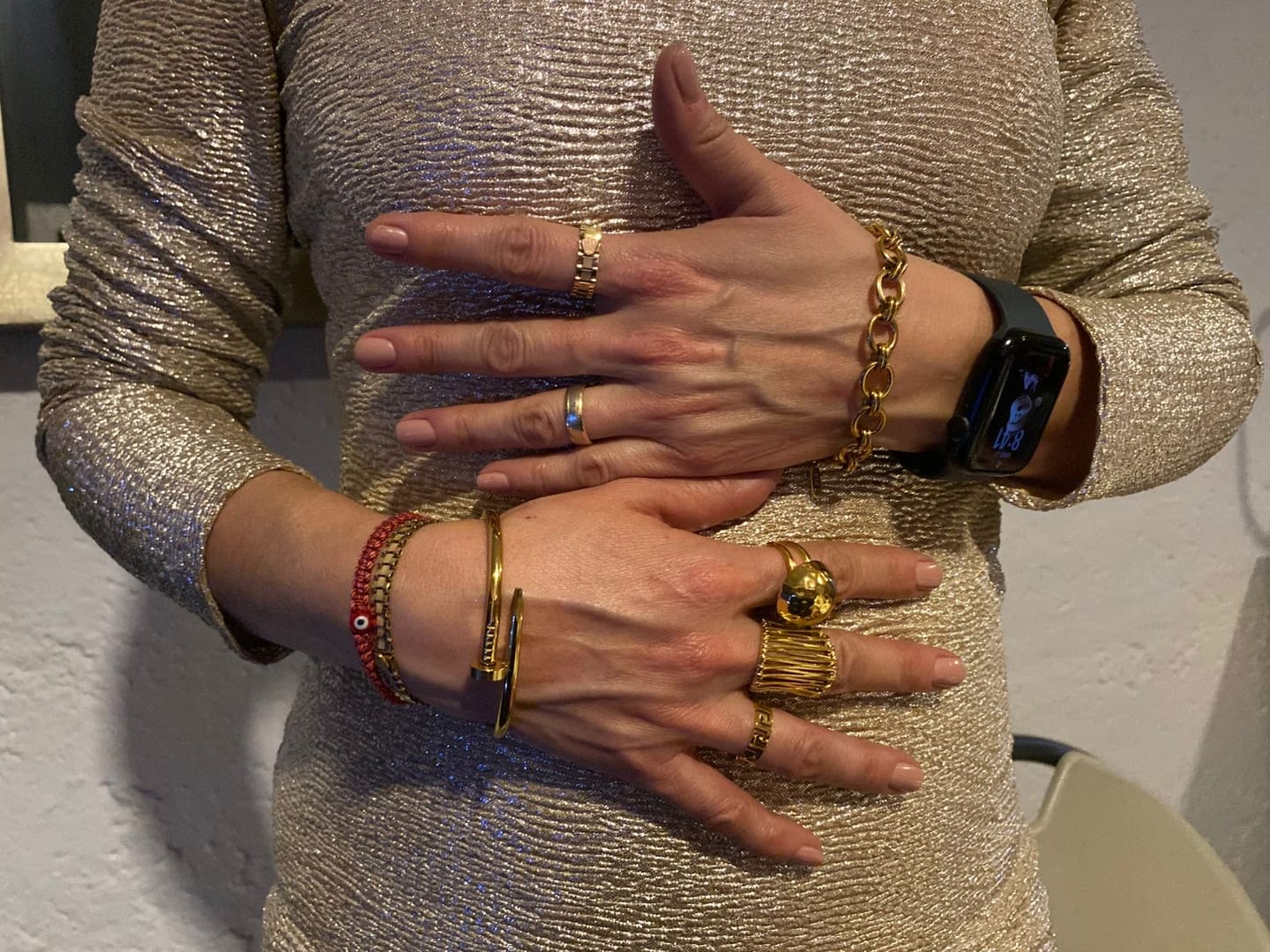 Customer photo review of Pulsera Sabina