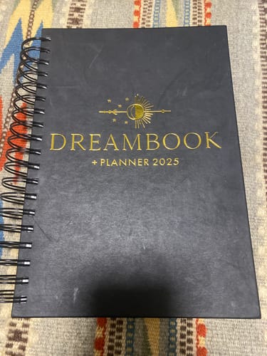 Customer photo review of 2025 Dreambook & Planner
