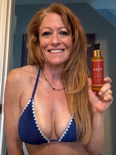Customer photo review of Magic Body Oil - 100ml