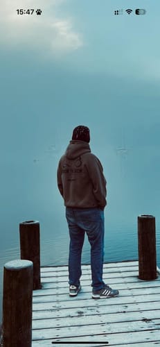 Customer photo review of Chasin the Racin Hoodie