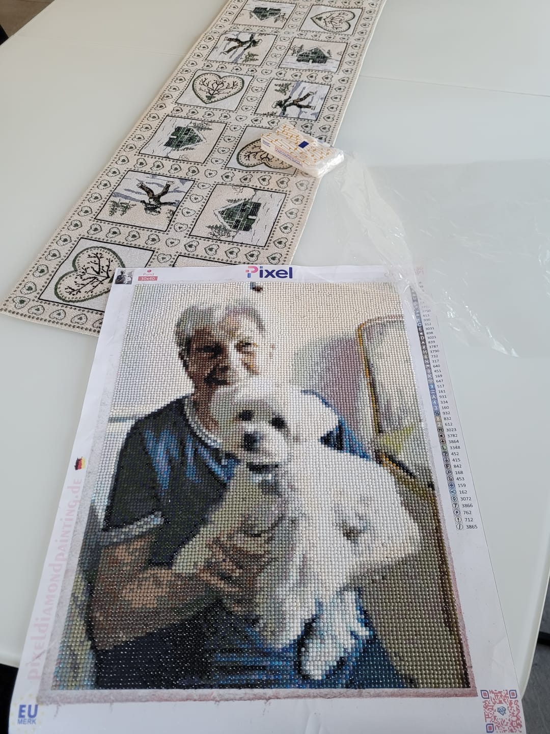 Customer photo review of Diamond Painting Eigenes Bild – Entwerfen Sie Ihr eigenes Design