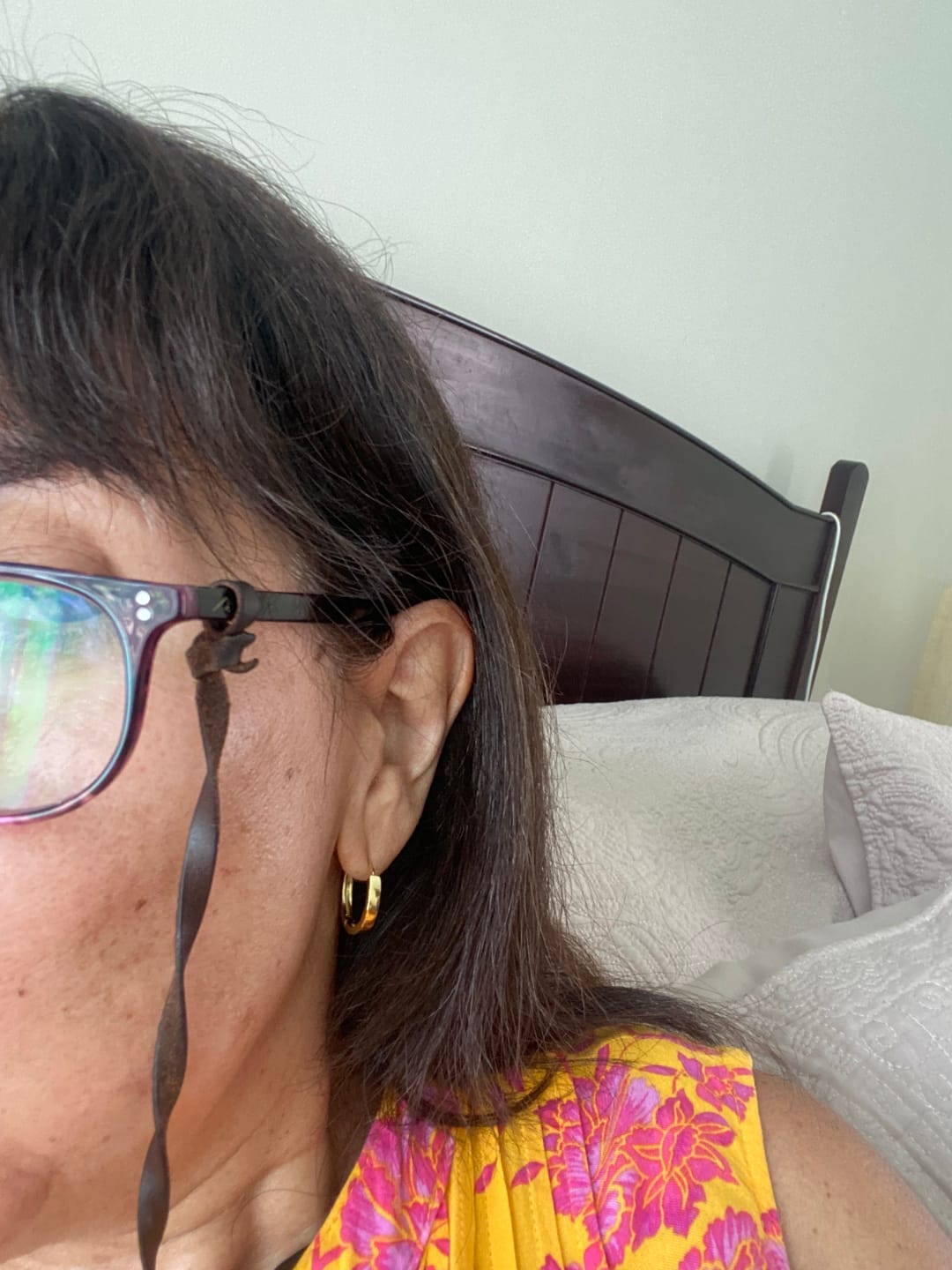 Customer photo review of ARGOLLAS LISAS 20MM BAÑADAS EN ORO