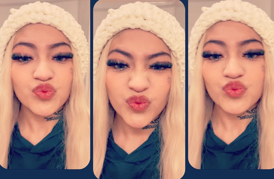 Customer photo review of Wildcat Green Prescription Colored Contact Lenses