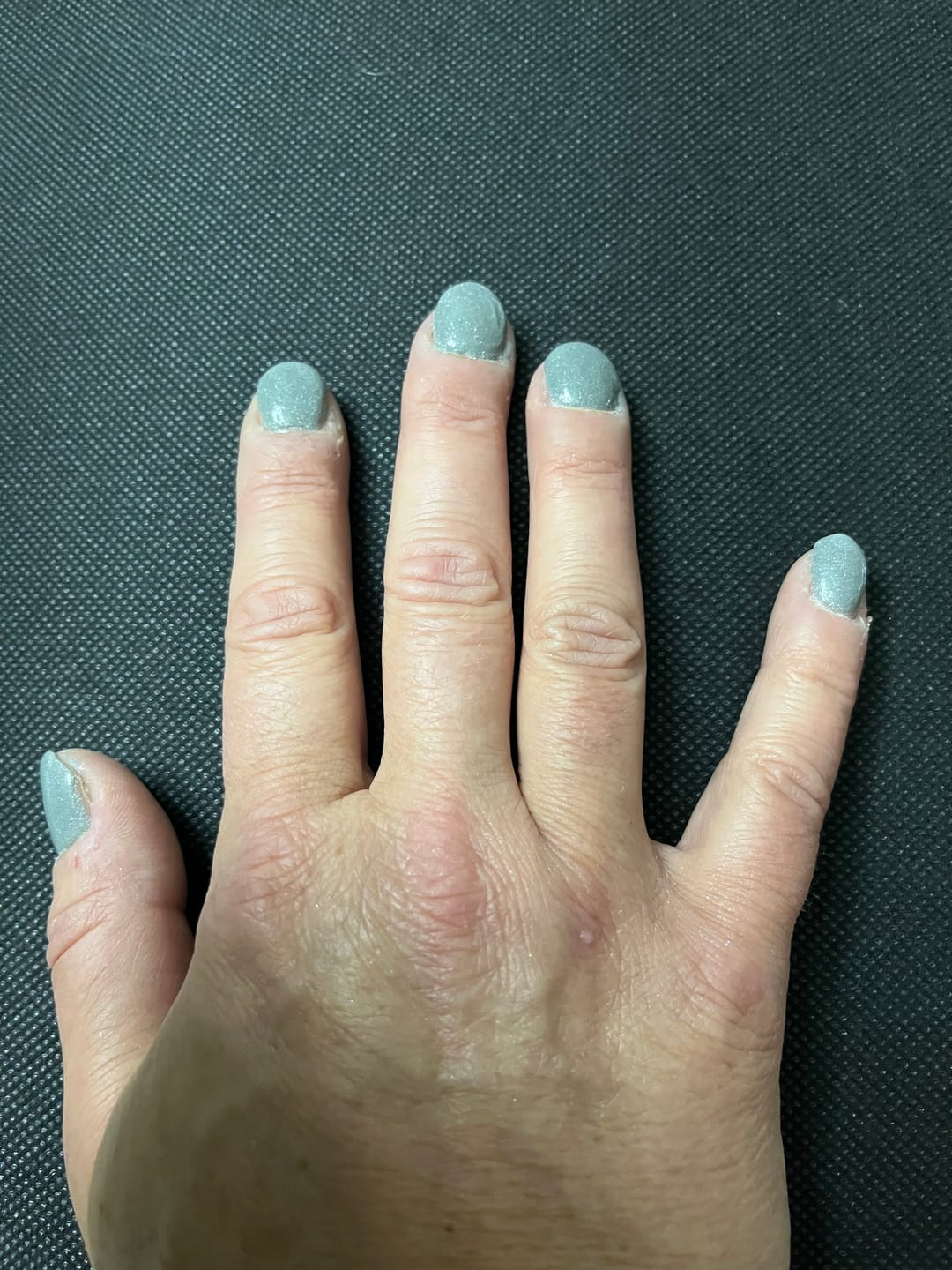 Customer photo review of Glow Of The Sky Dipping Powder