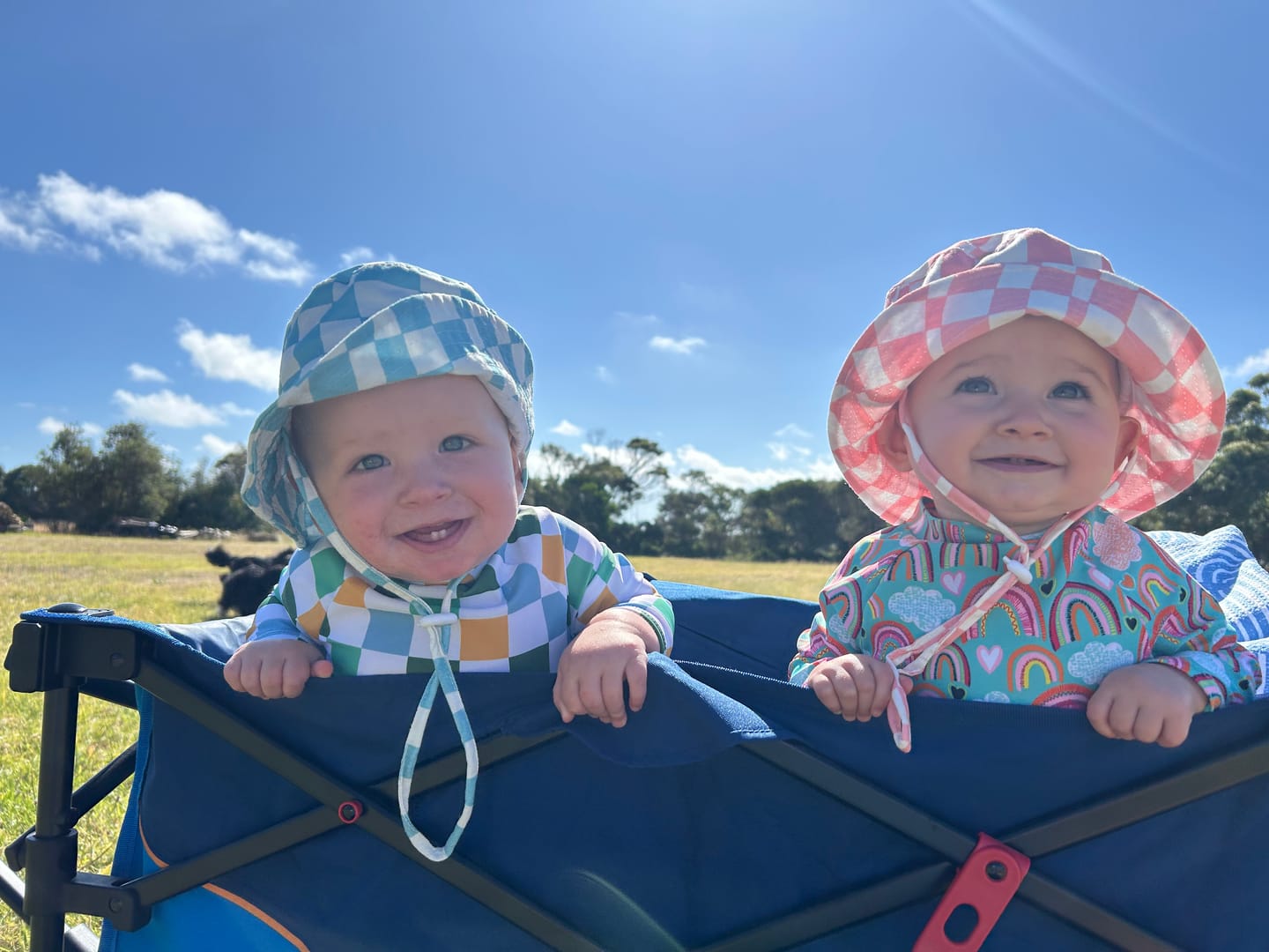 Customer photo review of Isla baby cotton hat