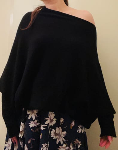 undefined review of Asymmetric Draped | Black image 1 out of 1