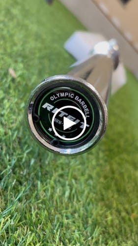 Customer video review of RitFit 7FT Olympic Barbell Bar 2'' Weight Lifting Bar