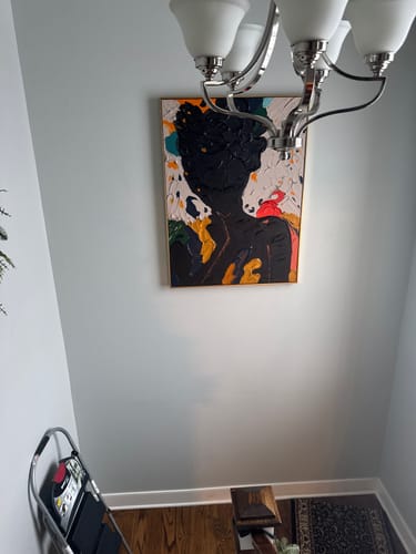 Customer review photo for Colorful Painting #CA072