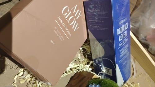Customer photo review of My Glow All-In-One Tinted Moisturizer with SPF 30