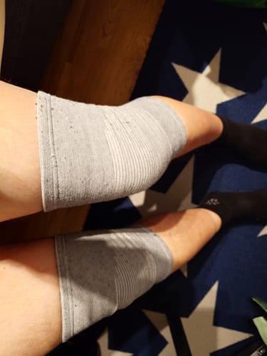 Customer photo review of BambuSleeve™ Knee Sleeves
