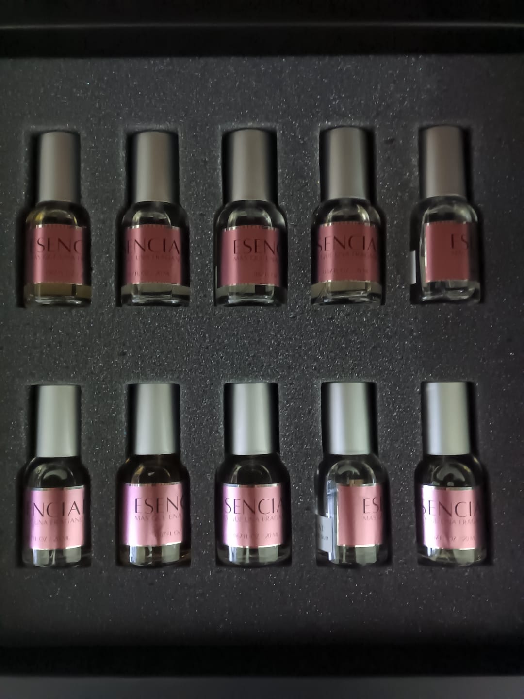 Customer photo review of Set "Más Vendidos Mujer" 10 Perfumes