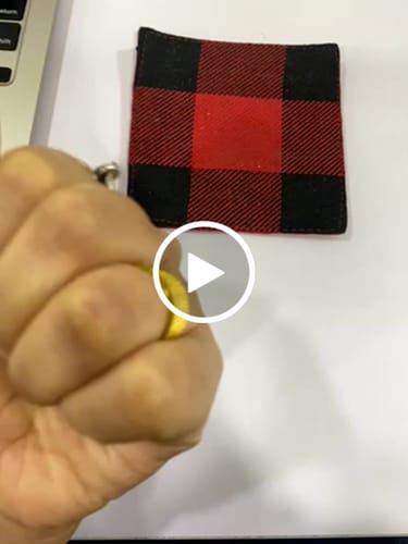 Customer video review of Gilded Chain Ring