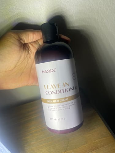 Customer photo review of Leave-In Conditioner (400ml)