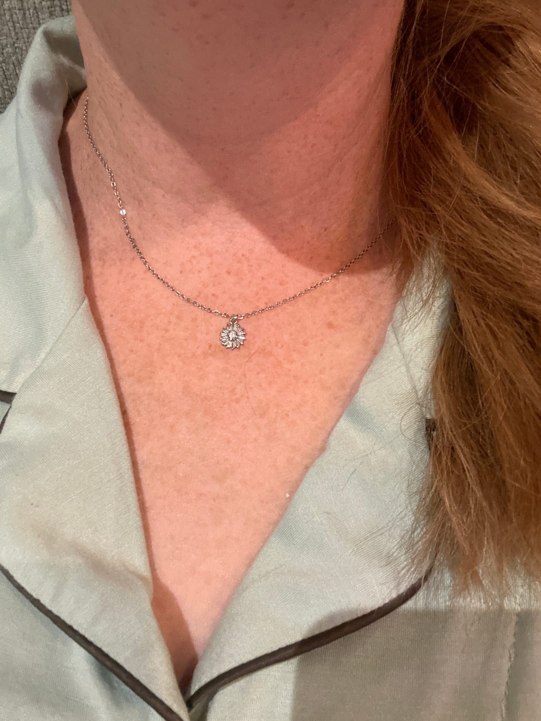 Customer photo review of Eucharist Necklace