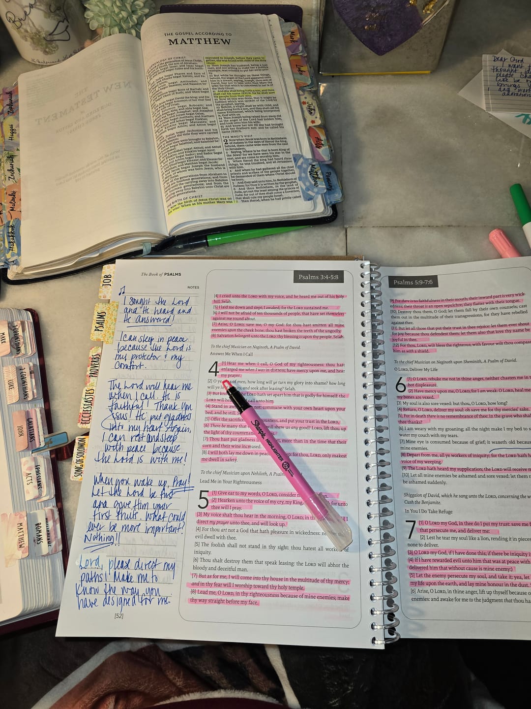 Customer photo review of Spiral Bible™ - KJV - Job - Song of Solomon