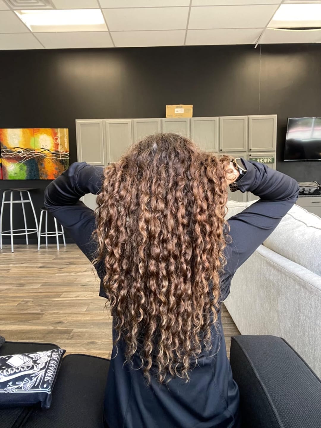 Customer photo review of ARIIMODA CURL BRUSH