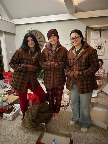 Customer photo review of Wanderer Jacket (9 Designs)