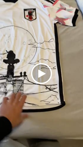 Customer video review of MAILLOT JAPON 2022/23 - EXTERIEUR EDITION ITACHI MOONLIGHT