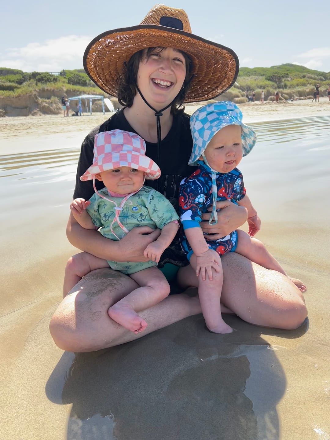 Customer photo review of Harper baby cotton hat