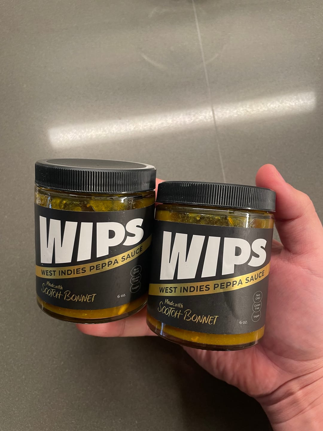 Customer photo review of WIPS Yellow Scotch Bonnet